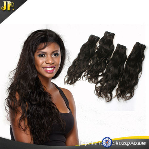 100% human natural wavy virgin indian hair tangle shed free